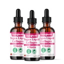 LIQUIDHEALTH 100% Vegan Colagen Plus Biotin 100.000mcg Picături lichide - Plant-Based Colagen lichid pentru femei și bărbați - păr și creșterea unghiilor, Skin Health, Boosts Metabolism - Made in USA, Non-GMO (3 Pack)