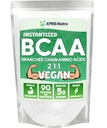 XPRS Nutra BCAA pulbere - Aminoacidi Suplimentul pentru bărbaţi - Nearomate BCAA Suplimente de antrenament - Suplimente de gimnastică pentru bărbaţi - Aminoacidi Suplimentul pentru femei pentru sport post antrenament recuperare (1 lira)