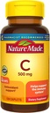 Natural Made Vitamina C 500 Mg Caplete cu trandafir HIPS, 130 comprimate (Pachet de 3)