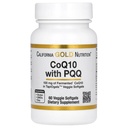 California Gold Nutrition CoQ10 cu PQQ, Ubichinone USP, Tapioca Veggie Softgel cu Lecitina Floarea-soarelui, 100 mg, 60 Veggie Softgel