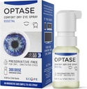 Optase Spray de ochi uscat Comfort - conserve gratuit lacrimi artificiale picături alternative - picături de ochi uscat într-un spray convenabil - sticla multi-utilizare, Contact Lens în condiții de siguranță -.58 fl oz