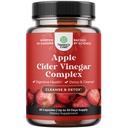 Curățarea capsule de cidru de mere Oțet - ACV Curățenie și pastile de detoxifiere pentru Gut și Digestive Health cu Slimming Cayenne - Capsule de extra rezistență ACV pentru Gut Cleanse și Detoxifiere corp complet (30 Servings)