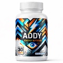 Addy Energy - Focus & Suplimentul energetic - Brain Booster - Adderall Alternative - Focus, Creșterea productivității - Energie curată - Sharp Focus - 30 zile de aprovizionare