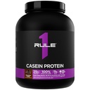 Regula 1 Proteină cazeină - 25g Proteină și 11g EAAS per servire de la Slow-Release Micellar Casein pentru recuperare peste noapte și livrare susținută între mese (4 lire*, ciocolată Fudge)