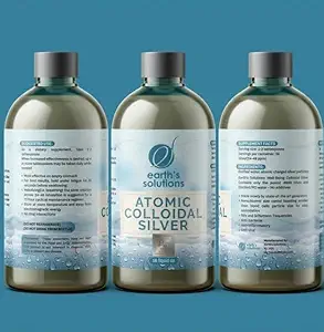 Soluție de argint coloidal atomic pentru wellness natural și suport imunitar - Supliment de argint ionic ASIN: B0CBZSWPR5