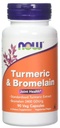 ACUM alimente Turmeric & Bromelain, 90 capsule vegetale (2 ambalaj)