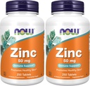 Acum Suplimente, zinc (Zinc Gluconat) 50 mg, susține funcții enzimatice*, suport imunitar*, 250 comprimate (Pachet de 2)