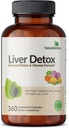 Futurebiotics Ficat Detoxifiere avansata Detox & Cleanse Formula sustine functia sanatoasa a ficatului cu matca de lapte, Dandelion Root, Turmeric Artichoke Leaf, & More, Non-GMO, 360 Capsule vegetariene