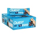 Quest Nutritie Cookies & Cream Proteine Bars, 21g Proteina, 1g Zahăr, 4g Net Carb, Gluten Free, Keto Friendly, 12 Conte