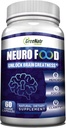 GreeNatr Creier Suplimente pentru memorie și focalizare - Ginko Biloba Capsule Brain Booster Supliment cu B1, Acid folic & Calciu - Suplimente de memorie pentru Cognitive & Brain Health 60 Capsule (1 flacon)