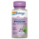 SOLARAY Pygeum Bark Extract 50mg - Pygeum Supplement for Prostate Health Support - Garantat pentru a conţine 6,5mg plante Steroli ca Beta Sitosterol, Non-GMO, Vegan, 60-Day Guarantee, 60 Serv, 60 VegCaps