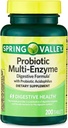 Spring Valley Multi-Enzime Probiotice 200 comprimate