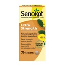 Senokot Extra Putere Laxative de legume naturale pentru ajutor blând peste noapte constipație ocazională, 36 Conte