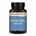 Dr. Mercola Ubichinol - 100 mg Ubichinol - Susţine producţia de energie - Supliment antioxidant - non-GMO, gluten-liber şi soia - 30 capsule (30 Servings)