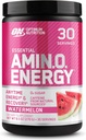 Optimum Nutrition Amino Energy - Pre Workout cu ceai verde, BCAA, Amino Acids, Keto Friendly, Green Coffee Extract, Energetic Powder - Pepene verde, 30 Serviri (Packaging May Vary)