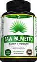 Saw Gradina Potent Palmetto 500 mg - Suplimente prostate pentru barbati - Suporturi Sanatos de urina frecventa & flux - non OMG, 100 Saw Palmetto capsule