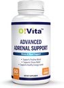 Advanced Adrenal Support with Ashwagandha, Panax Ginseng, Supports Adrenal Gland Health 2-Month Supply (60 Non-GMO Capsule)