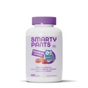 SmartyPants Toddler Multivitamine Gummies: Omega 3 Fish Oil (EPA/DHA), Vitamina D3, C, Vitamina B12, B6, A, K & Zinc, Biotina, Beta Caroten, Gluten Free, Trei arome de fructe, 180 Conte (60 Day Supply)