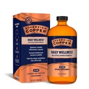 Hidrosol de cupru bio-activ suveran - Biodisponibil supliment lichid de cupru pentru adulți și copii cu hidrosol de argint pentru păr, piele și unghii - 32 fl oz (946ml)