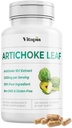 Vitapia Organic Artichoke Leaf Extract pentru Digestie sanatoasa, sanatate hepatica & Functii, suport antioxidant - 10:1 Ratio & 180 Capsule Veggie - Non-GMO, Gluten-Free, Vegan-Friendly