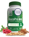 Sanatate Thru Nutritie GlucoPro Max - cu 1.500 mg Berberine, Chrominex + Chromex, si 1.000 mg Clash 