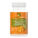 SeabuckWonders Sea Organic Buckthorn Oil, Omega-7 Complete Softgels, 30 Count, cu Omega 3, 6 & 9, suporta parul, Skin & Nail Health, 1000mg per Serving