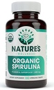 USDA Organic Spirulina tablete - non-GMO Green Superfood Supliment: 3000mg de albastru proaspăt verde Algae, Vegan, Gluten gratuit, Sustenabil crescut, Pesticide libere și neiradiate, 500mg per tabletă, 180"