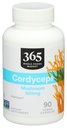 365 de Whole Foods Market, Cordyceps Mushroom Vegan Capsules, 500mg, 90 Conte