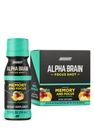 ONIT Alpha Brain Focus Shot, Tropical Flavor, Nootropic Dietary Supplement Drink that Supports Energy, Focus, and Mood, IGENTM Non-GMO testat, 2.5 fl oz, 6 Count