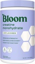 Bloom Nutriție Creatină Pulbere monohidrat, 5g Micronizat Creatină per Serving, Sprijină Recuperare musculară, Putere, Rezistență, Pre sau Post Antrenament, Gluten gratuit, Non OMG, Nearomat, 40 SVG, 7.3 oz