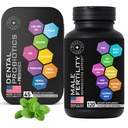 Suplimente de fertilitate pentru bărbaţi şi probiotice dentare în Tins Masculin Bundle