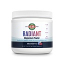 Pulbere de magneziu radiant KAL, Aromă de Berry amestecată, Acid hialuronic şi Supliment de magneziu, Suport Skin & Antioxidant, Zahăr fără, 60 Serviri, 7.3 OZ