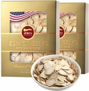 2 Cutii de American Wisconsin Ginseng Slices - Enhanced Energy, Performance, & Mental Health for Men & Women. Total 8 Oz.