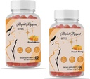 Gume de bronzat pentru sanatatea pielii & Glow - 60 Gume,Super Natural Tanning Daily Supliment cu Beta-Caroten, Lycopene & Astaxantină, Vegan, Non-GMO (2)
