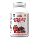 ANDREW LESSMAN Cranberry Benefits - 180 Capsule - Suportă Bladder, Rinichi și Urinian Tract Health. Extracte standardizate de fructe de coacăze de mare potenţă, capsule mici uşor de înghiţit