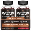 Nutra Mushroom Gummies 2500mg 