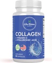 Colagen + vitamina C + acid hialuronic 