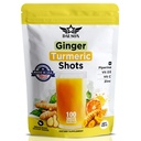 Ginger Turmeric Suplimente cu Piperina, Vitamina C, Vitamina D3 & 