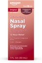 Ingrijire de baza Rezistenta maxima 12 ore Spray nazal, solutie HCl Oxymetazolina, Congestion Relief, Rece si Alergia Medicina, Decongestant, 1 fl oz (Pachet de 1)