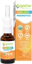 LiviaOne Probiotics Nasal Spray, All-Natural Sinus Relief, Helps with Alergies, Nasal Congestion, Runny Nose, and Sneezing, 1 Fl Oz (Pachetul de 1)