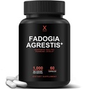 HUMANX Fadogia Agrestis, Tongkat Ali & Beta Ecdysteron 1000mg - SUA Supliment testat terta parte - extracte puternice pentru a sprijini performanta sportiva si masa musculara - Capsule vegetale Suplimente