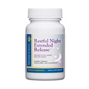 Dr. Whitaker Restful Night Extended Release Melatonin Sleep Aid Help You Fall Asomn and Stay A Sleep Longer with Dual-Layer, Extended Release Technology, 30 Tablets (30-Day Supply)