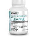 Organixx Lymphatic & Colon Cleanse Supplement, 250 Million CFU Probiotice pentru sănătate gutoasă, Digestive & Lymphatic Support, Gluten Free, Non OMG, 60 Capsule vegetariane