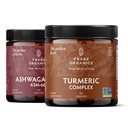 Echilibrul ORGANICS Duo - KSM-66 Ashwagandha 120ct + Complexul Curcumin Turmeric C3 120ct