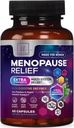 Menopause Suplimente pentru femei cu Dong Quai, Chaste Berry, Black Cohosh, 8 Miliarde Probiotice CFU - Hot Flash Night Sweats & Menopause Relief Probiotic pentru Vaginal, Digestive Health - 60 Capsule
