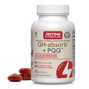 Jarrow Formulas QH-Absorb + PQQ - 60 Softgels - Sprijină Biogeneza Mitocondrială, Producţia de energie şi Sănătatea cardiovasculară - Până la 60 Servings