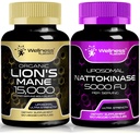 wellness LABSRX Lions capsule supliment Mane cu nattokinaza capsule 