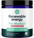 Ora Organic Pre Antrenament Pulbere - Aroma de zmeură Lemonade- Oferă Jitter gratuit energie, Focus, Hidratare, & Perseverență - Vegan, Certified Organic, Soy, lactate, & Gluten gratuit, 20 Serviri