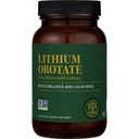 Global Healing Center - Litiu Orotate 10mg - Non-GMO, Gluten Free, Vegan Friendly Brain Health Litiu suplimentar pentru susţinerea dispoziţiei, funcţiei şi clarităţii (60 capsule)