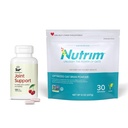Sur Nutrim Oat Bran pulbere cu 750mg Beta Glucan per suport comun FruitX-B Tart capsule de cireșe Bundle